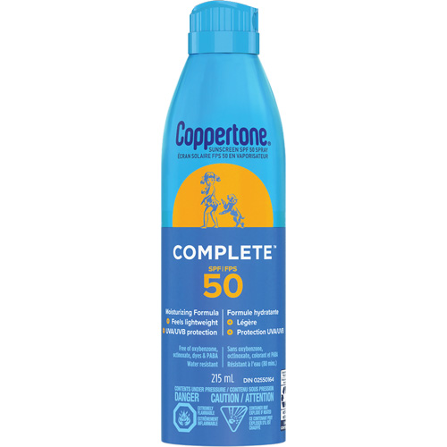 Sport&reg; Water Resistant Sunscreen, SPF 50, Aerosol Checker Industrial Ltd.