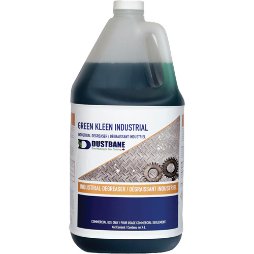 Green Kleen Industrial Degreaser & Coolant Residue Cleaner, 4 L, Jug Checker Industrial Ltd.