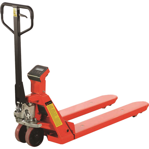 Transpalette avec balance Eco, 45" lo x 22,5" la, Capacit&eacute; de 4400 lb Checker Industrial Ltd.