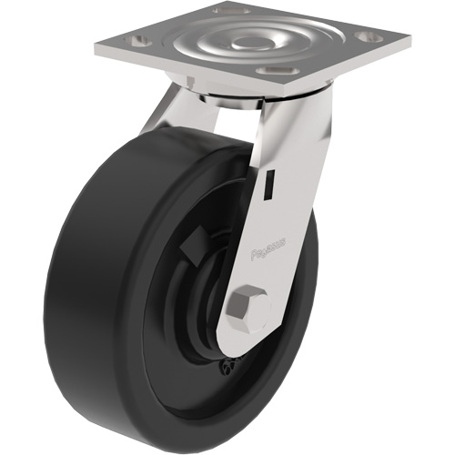 21 Series Medium-Duty Caster, Swivel, 8" (203.2 mm), Phenolic, 1250 lbs. (567 kg.) Checker Industrial Ltd.