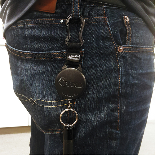 Securit Key Chains, Polycarbonate, 48" Cable, Carabiner Attachment Checker Industrial Ltd.