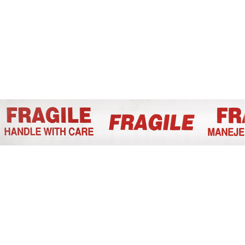 Ruban d'emballage Scotch 3771 avec message, Adh&eacute;sif Thermofusible, 2 mils, 48 mm (1-22/25") x 100 m (328') Checker Industrial Ltd.