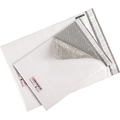 XPak Polyethylene Bubble Mailers, Polyethylene, 8-1/2" W x 8-1/2" L Checker Industrial Ltd.