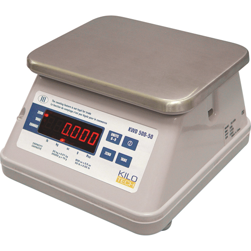 Digital Bench Top Scale With Dual Display, 22 lbs. / 10 kg Cap., 0.01 lbs. / 0.005 kg Graduations Checker Industrial Ltd.
