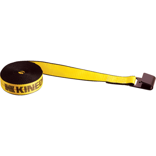 Winch Straps, Flat Hook, 2" W x 30' L, 3335 lbs. (1513 kg) Working Load Limit Checker Industrial Ltd.