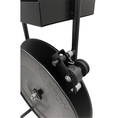 Strapping Dispenser, Polyester/Steel/Polypropylene Straps, 16"/8" Core Dia., 3"/8"/6" Roll Width Checker Industrial Ltd.