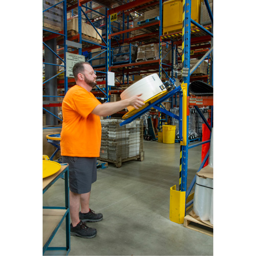 Strapping Dispenser, Polyester/Steel/Polypropylene Straps, 16"/8" Core Dia., 3"/8"/6" Roll Width Checker Industrial Ltd.