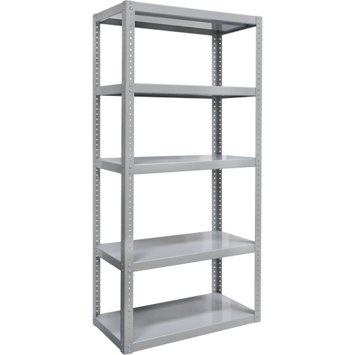 Heavy-Duty Shelving, Steel, Bolted, 3000 lbs. Capacity, 36" W x 72" H x 24" D Checker Industrial Ltd.