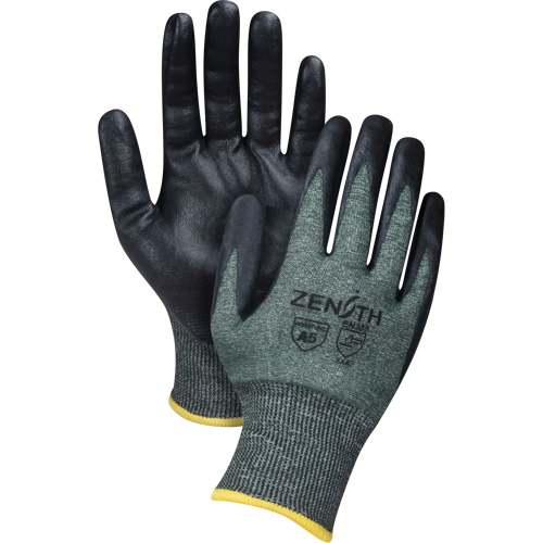 Gants l&eacute;gers et haute dext&eacute;rit&eacute; r&eacute;sistants &agrave; la coupe, Taille 2T-Grand, Calibre 18, Rev&ecirc;tement Mousse de nitrile, Enveloppe en Nylon/PEHP/Spandex, ASTM ANSI niveau A5 Checker Industrial Ltd.