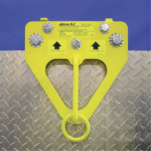 1" to 1-7/8" Wide Flange Tank Trolley, Temporary Use Checker Industrial Ltd.