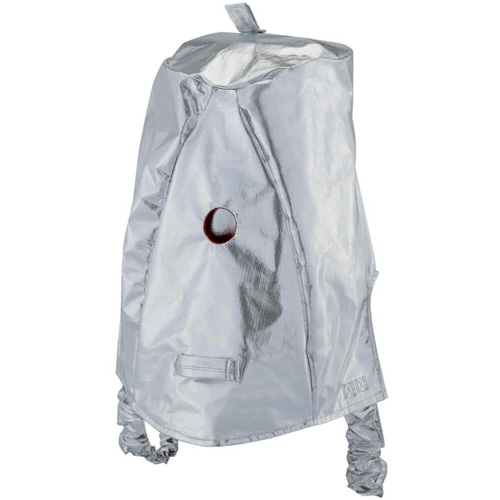 Cagoule r&eacute;fl&eacute;chissant la chaleur avec fen&ecirc;tre transparente dor&eacute;e Checker Industrial Ltd.