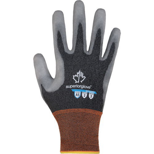 Dexterity Pro S21TAXRPU Cut Protection Gloves, Size 11, 21 Gauge, Polyurethane Coated, Nylon/TenActiv Shell, ASTM ANSI Level A5 Checker Industrial Ltd.