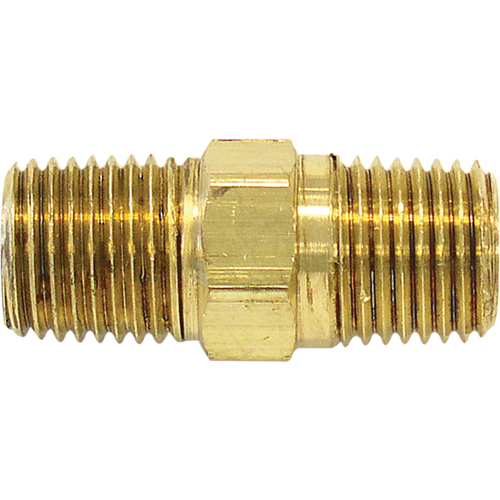 RACCORD,MALE1/2"-3/8"NPTLAITON HEXAGONAL, Laiton Checker Industrial Ltd.
