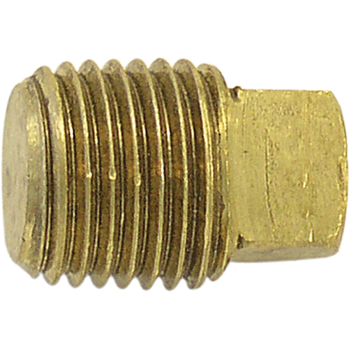 Pipe Plugs (Square Head), 1/2" Dia., Brass Checker Industrial Ltd.