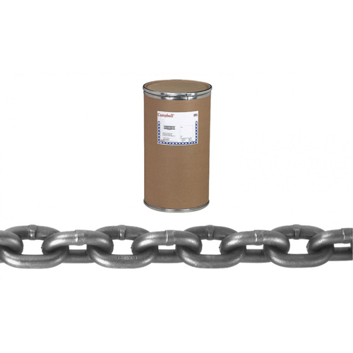 System 8 Cam-Alloy Chain, Alloy Steel, 1-1/4" x 60' (18.3 m) L, Grade 80, 72300 lbs. (36.15 tons) Load Capacity Checker Industrial Ltd.