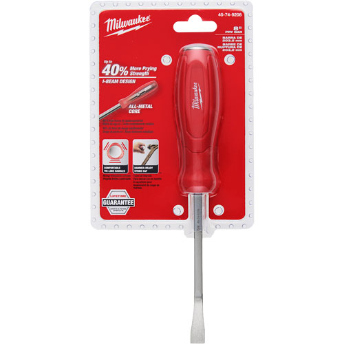 Pry Bar, 1-1/4" W, 8" L Checker Industrial Ltd.