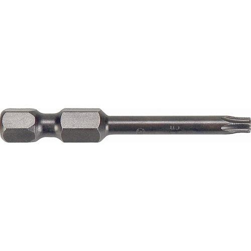 1/4" Torx&reg; Power Bits, Torx, T-6 Tip, 1/4" Drive Size, 1-15/16" Length Checker Industrial Ltd.