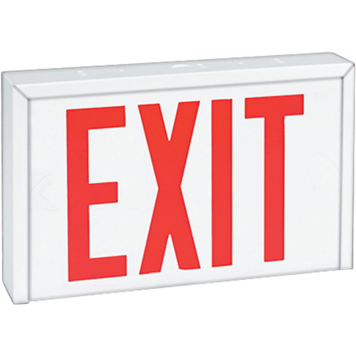 Stella Exit Signs - Exit, LED, 12" L x 12" W, English Checker Industrial Ltd.