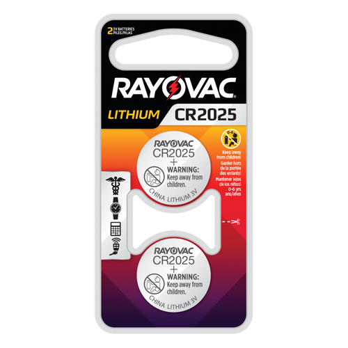 CR2025 Lithium Coin Cell Batteries, 3 V Checker Industrial Ltd.