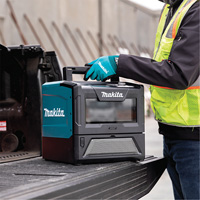 Four &agrave; micro-ondes sans fil 40 V Max XGT (outil seulement), 350 W/500 W, Noir/bleu Checker Industrial Ltd.