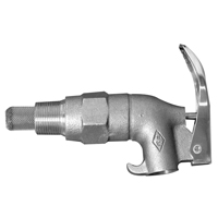 Soupape de baril en zinc avec pare-flamme, Alliage de zinc, entr&eacute;e NPT 3/4" Checker Industrial Ltd.