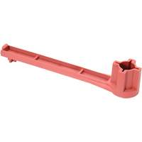 Single Ended Specialty Bung Nut Wrench, 1-1/4" Opening, 8" Handle, Non-Sparking Nylon Checker Industrial Ltd.