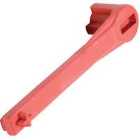 Single Ended Specialty Bung Nut Wrench, 1-1/4" Opening, 8" Handle, Non-Sparking Nylon Checker Industrial Ltd.