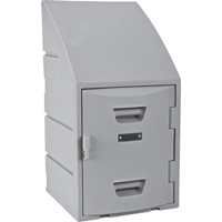 Locker, 15" x 15" x 31", Grey, Assembled Checker Industrial Ltd.