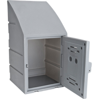 Locker, 15" x 15" x 31", Grey, Assembled Checker Industrial Ltd.