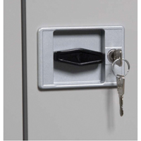 Armoires de rangement Hi-Boy profondes, Acier, 4 Tablettes, 72" h x 36" la x 24" P, Charbon Checker Industrial Ltd.