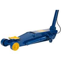 Long Chassis Service Jack, 10 Ton(s) Capacity, 6-3/4" Lowered, 25-1/2" Raised, Air Hydraulic Checker Industrial Ltd.