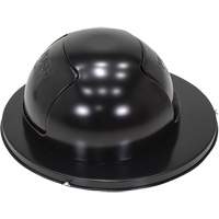 Drum Waste Disposal Top, Dome Lid, Metal, Fits Container Size: 23-1/2" Dia. Checker Industrial Ltd.