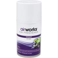AirWorks&reg; Metered Air Fresheners, Vineyard, Aerosol Can Checker Industrial Ltd.