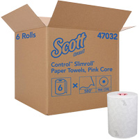 Serviettes Slimroll* de Scott en rouleau dur, 1 pli, Standard, 580' lo Checker Industrial Ltd.