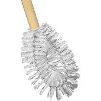 HD Toilet Brush with Wire Centre, 20" L, Polypropylene Bristles, Yellow Checker Industrial Ltd.