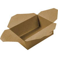 Kraft Take Out Food Containers, Corrugated, Rectangular Checker Industrial Ltd.