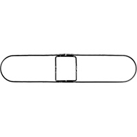 Clipper Dust Mop Frame, 24", Metal Checker Industrial Ltd.