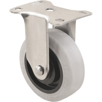 2309 Caster, Rigid, 4" (101.6 mm), Envirothane Grey, 350 lbs. (158.8 kg.) Checker Industrial Ltd.
