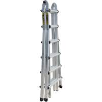 Telescoping Multi-Position Ladder, Aluminum, 300 lbs. Checker Industrial Ltd.