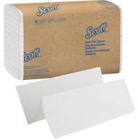 Scott&reg; Essential Multi-Fold Paper Towels, 1 Ply, 9-2/5" L x 9-1/5" W, 250 /Pack Checker Industrial Ltd.