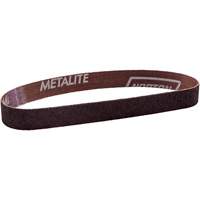 Metalite&reg; Cloth File Sanding Belt, 3/4" W x 20-1/2" L, Aluminum Oxide, 40 Grit Checker Industrial Ltd.