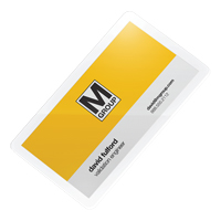 Swingline UltraClear Laminating Business Card Pouches Checker Industrial Ltd.