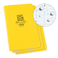 Notebook, Soft Cover, Yellow, 48 Pages, 4-5/8" W x 7" L Checker Industrial Ltd.