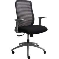 Era Series Adjustable Office Chair, Fabric/Mesh, Black, 275 lbs. Capacity Checker Industrial Ltd.