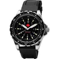 Red Maple Jumbo Diver's Quartz Watch, Digital, Battery Operated, 46 mm, Black Checker Industrial Ltd.