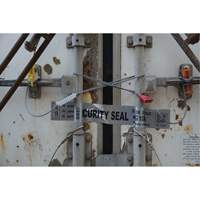 High Security Security Seal, 12", Metal, Cable Seal Checker Industrial Ltd.