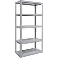 Heavy-Duty Shelving, Steel, Bolted, 3000 lbs. Capacity, 36" W x 72" H x 18" D Checker Industrial Ltd.