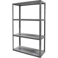 Heavy-Duty Shelving, Steel, Bolted, 3000 lbs. Capacity, 36" W x 72" H x 18" D Checker Industrial Ltd.
