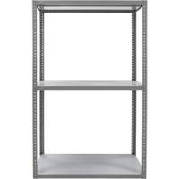 Heavy-Duty Shelving, Steel, Bolted, 3000 lbs. Capacity, 36" W x 72" H x 18" D Checker Industrial Ltd.