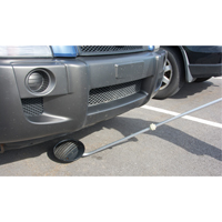 Miroir d'inspection, 8,5" dia, Ronde, Poign&eacute;e 47" Checker Industrial Ltd.